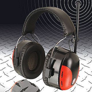    Noise Canceling Headphones with AM FM Radio and Adjustable Headband