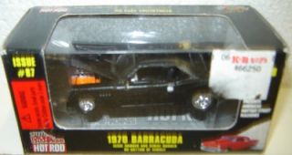 RACING CHAMPIONS 1970 Barracuda Issue # 87 HOT ROD Collectible 1/59 