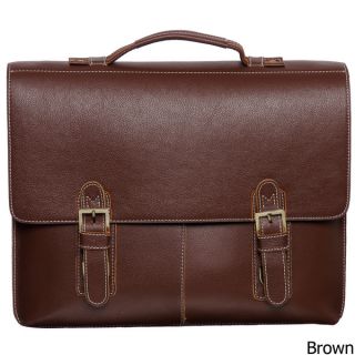 Stylish Modern Amerileather Classical Leather Organizer Briefcase 