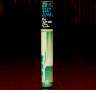 1973 KINGSLEY AMIS RIVERSIDE MURDERS 1st Edition