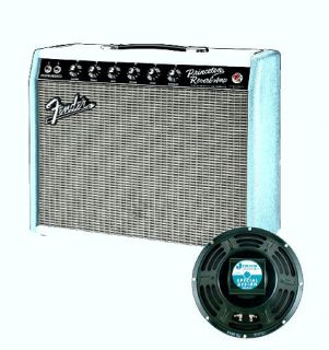   White Two Tone Princeton Reverb Tube Amplifier Amp 717669637354