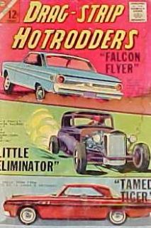 Drag Strip Hotrodders 2 Charlton 1965 Silver Age Hot Rods Racing 