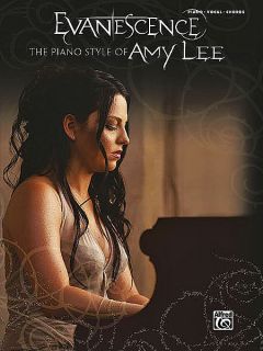 Evanescence Piano Style of Amy Lee P V G Songbook