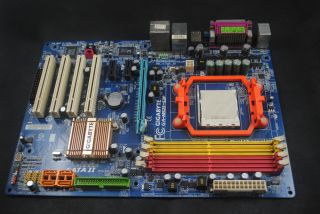 Gigabyte GA M52S S3P GeForce 6100 DDR2 AM2 AM2 AMD Motherboard