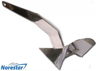 This 33 lbs Delta/Wing Style Anchor is ideal for boats up to 48.