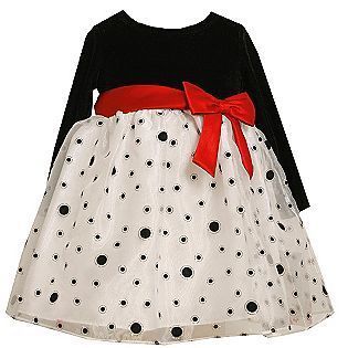 Ashley Ann Infant Toddler Girls Holiday Christmas Dress Size 18 12 24 