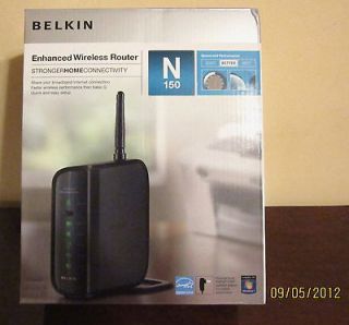 Belkin 150N 150 Mbps 1 Port 10/100 Wireless Router (F6D4230 4 BC 