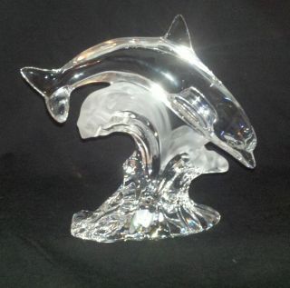 Lenox Radiant Dolphin Sea Animals Crystal Collection