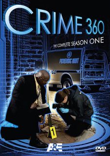 CRIME 360 Season 1  12 episodes, 3 discs  REAL LIFE CSI, actual 