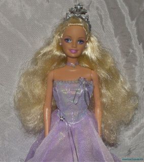   2005 Barbie Magic of Pegasus Princess Annika Doll Lavender Eyes