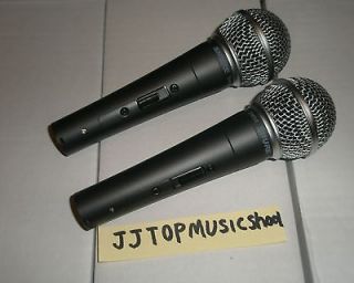 2x new shure sm58 sm58 s with switch voical Dynamic microphone mic 