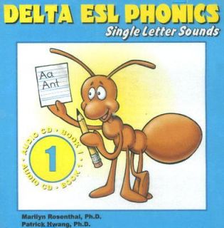 Delta ESL Phonics Single Letter Sounds by Patrick Hwang 2004, CD 