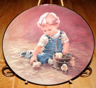   OF CHILDHOOD Special Friends ABBIE WILLIAMS Hamilton Collection Plate