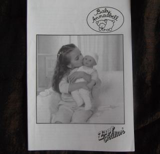 Baby Annabell doll INSTRUCTION MANUAL INTERACTIVE VERSION 2 2002 zapf 