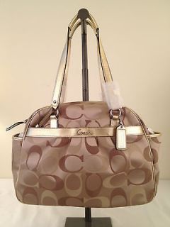 NWT COACH ADDISON 3 COLOR SIGNATURE MULTIFUNCTION TOTE BABY BAG 18376 
