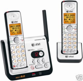 At T CL82209 Digital Answering System Cordless Phone
