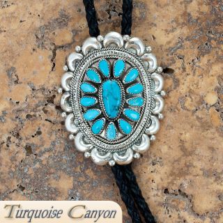    Native American Turquoise Bolo Tie by Juliana Williams SKU 224534
