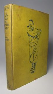 1932 A NEW WAY TO BETTER GOLF by MORRISON SCARCE EARLY ISSUE