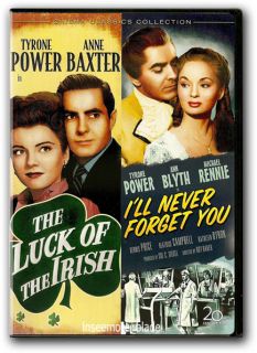    of the Irish Ill Never Forget You DVD New Tyrone Power Anne Baxter