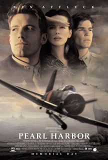 Pearl Harbor Movie Poster 2 Sided Original Final 27x40 Kate Beckinsale 
