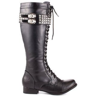 abbey dawn new rock on tall boots size 8 usa