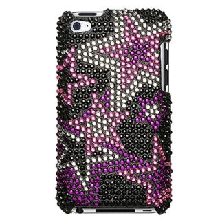 super star diamante protector cover case for ipod touch 4th generation