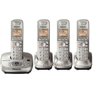   KX TG4024N DECT 6 0 4 Cordless Phones w Answering Machine New