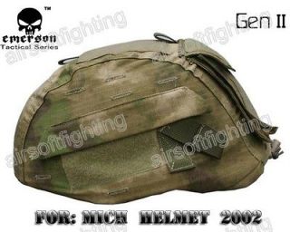 Airsoft Tactical A TACS FG Replica MICH 2002 Ver2 Helmet Cover A