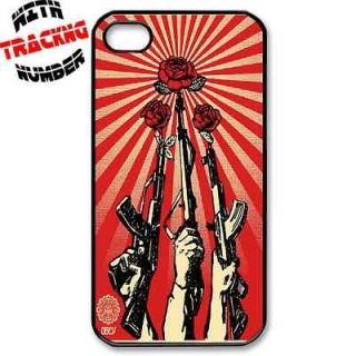 OBEY AK 47 Supreme Giant Propaganda Apple iPhone 4 4S Hard Case Cover 