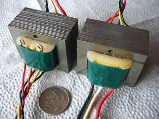 PAIR OUTPUT TRANSFORMER FOR SINGLE ENDED TUBE AMPLIFIER FREE S&H