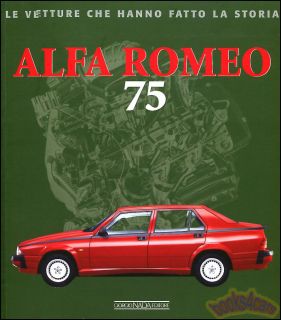 ALFA ROMEO 75 MILANO BOOK ARDIZIO 3.0 2.5 V6 2.0 1.8 1.6 TD TS IE QV 