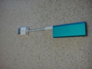 Apple iPod Shuffle A1271 2GB 3rd Generation Blue 