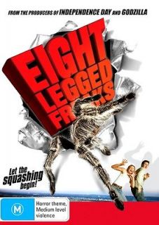 EIGHT LEGGED FREAKS DVD NEWSCARY GIANT SPIDERS HORROR MOVIE 