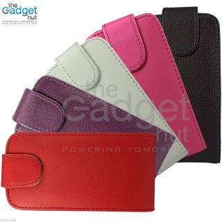 Leather Flip Case Cover Pouch Wallet for Apple iPod Touch 4 4th Gen 4G 