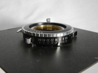 Arca Swiss Lensboard 171x171 Old Style Flat With Copal # 1 Shutter