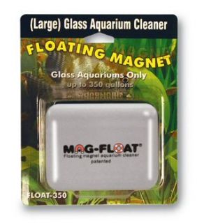Mag Float 350 Glass Aquarium Cleaner Fish Tank Algae Magnetic 00350 