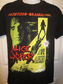 Hot Topic Alice Cooper THE PSYCHO DRAMA TOUR  T Shirt Size X Large 