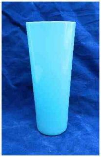 Portieux Vallerysthal Blue Opaline Ice Tea Tumbler Goblet France