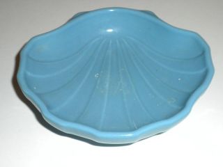 vintage pfaltzgraff blue soap dish 6 x 5