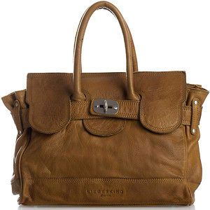 liebeskind handbag gloria satchel beige brown nwt