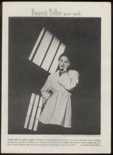 1945 Richard Avedon Photo Bonwit Teller Fashion Ad