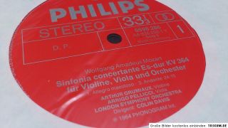 3LP Arthur Grumiaux Philips St Arrigo Pelliccia Viola Mozart Colin 