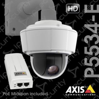 Axis Camera P5534 E PTZ HDTV Dome Outdoor IP Network Cam 0316 004 New 
