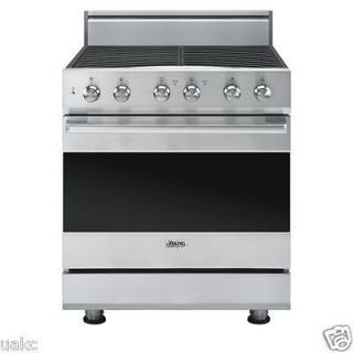   Viking 30 Freestanding Dual Fuel SS Range with 4 Sealed Burners