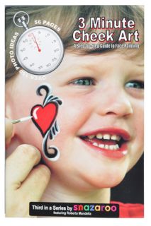   Minute Cheek Art Book Step by Step Face Painting Art Designs