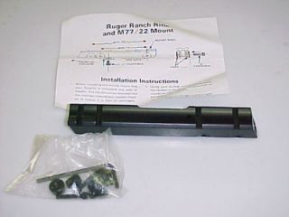 Newly listed ACTION ARMS RUGER RANCH M77/22 RIFLE SCOPE MOUNT