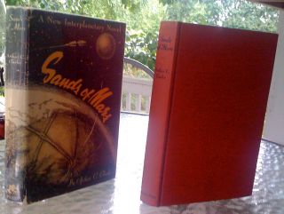 Sands of Mars by Arthur C Clark 1st Ed in DJ Gnome Press 1952