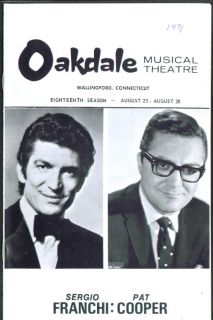 Original Oakdale Musical Theatre [Wallingford Connecticut] theatrical 