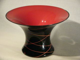 948 Black Red Bohemian Layered Art Crystal Shafaq Malik