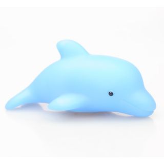 Baby Bath Fun LED Flashing Duck Dolphin Toy Rubber Happy Bath Time New 